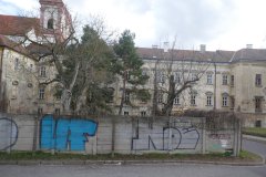 pohled na areál kláštera