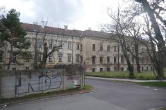 pohled na areál kláštera