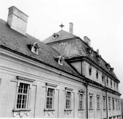 pohled na střechu