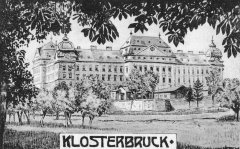 kresba kláštera