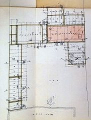 stavební plán - půdorys