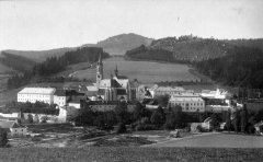 celkový pohled na klášter