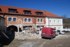pohled na areál kláštera