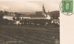 dobová pohlednice s námětem kláštera