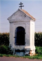 kaplička před nehodou