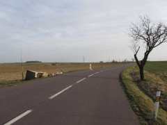 trosky kapličky po nehodě