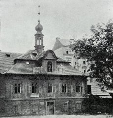 historické foto kostela