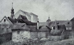 kresba kostela