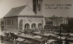 slavnostní svěcení kostela