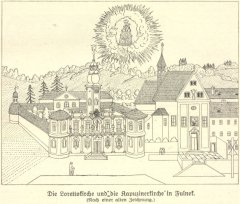 kresba kaple (vlevo)