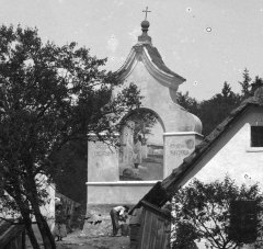historické foto kapličky - detail