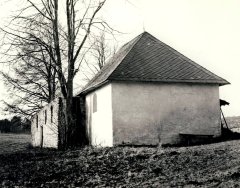 starší foto zakonzervovaných zbytků kaple