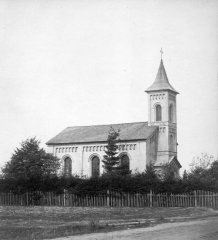 historické foto kostela