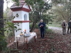 svěcení kapličky