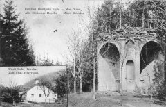 kaple na dobové pohlednici