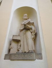 socha sv. Lukáše