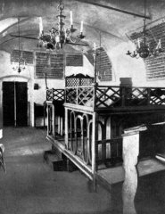 původní interiér synagogy