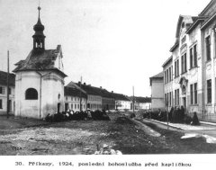 poslední bohoslužba v kapli