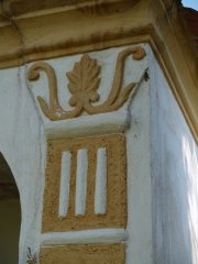 detail výzdoby průčelí