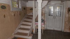 schodiště na kruchtu - detail