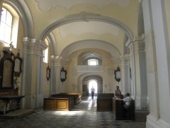 pohled do interiéru - přední část