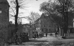 historické foto kapličky (vpravo)