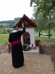 slavnostní svěcení kapličky