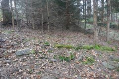 zbytky zdiva kaple