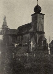 historické foto kostela