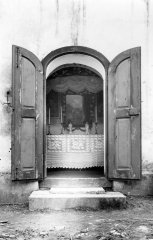 historické foto interiéru kaple