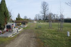 celkový pohled na hřbitov