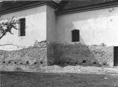 oprava původního kostela