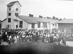 historické foto kostela