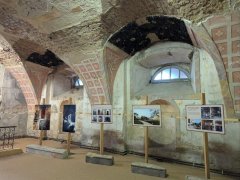 severní strana přístavku, kde bývala kaple