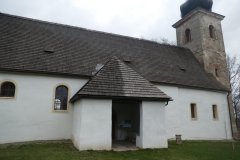 pohled zleva
