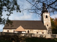 pohled zleva