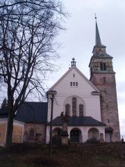 průčelí kostela