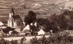 starší foto kostela - detail