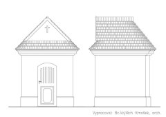 nákres kaple
