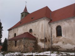 pohled na pravou přední část