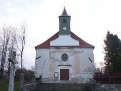 průčelí kostela