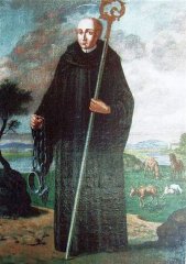 obraz sv. Linharta, patrona kostela