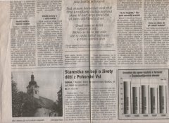 zřícení části kostela v dobovém tisku
