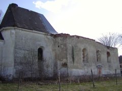 pohled na levou stěnu zezadu