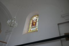 opravená část presbytáře
