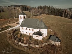 letecký snímek márnice (vpravo)