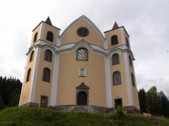 průčelí kostela