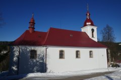pohled zleva