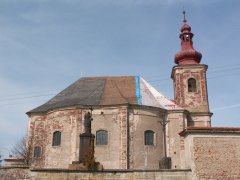 pohled zleva