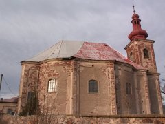 pohled zleva